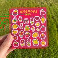 Image 1 of Red Sticker Sheet