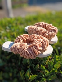 Image 1 of Caramel Calm – Hand-Crocheted Flip-Flops 