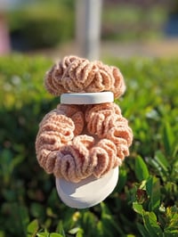 Image 2 of Caramel Calm – Hand-Crocheted Flip-Flops 