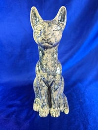 Image 10 of Ceramic Handmade Egyptian Cat Sculpture