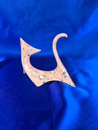 Image 19 of Modern Jazzy Ceramic Cat Handmade Cat Figurine