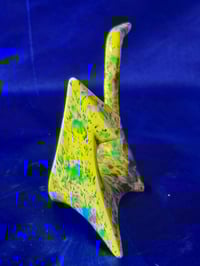 Image 21 of Modern Jazzy Ceramic Cat Handmade Cat Figurine