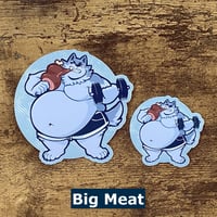 Image 4 of 900 LB Husky Stickers