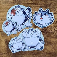 Image 2 of 900 LB Husky Stickers