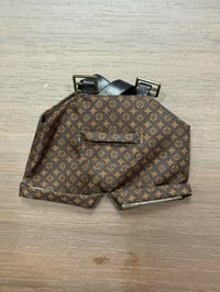LABUBU LV DARK BROWN SUIT