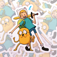 Adventure Friends Sticker