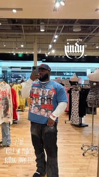 Image 2 of ROLL IN PEACE tour tee