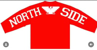 North Side Crewneck Sweater (Design on back of sweater)