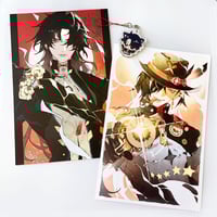 honkai star rail blade, boothill small prints