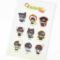 Image 1 of love and deepspace caleb sticker sheet