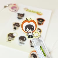 Image 2 of love and deepspace caleb sticker sheet