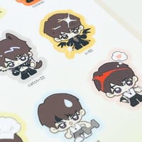 Image 3 of love and deepspace caleb sticker sheet