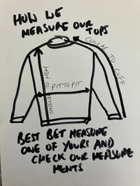 Image 4 of El Trinche, charcoal grey XL/XXL (25"P2P, 28"S2H, 32"C2C)