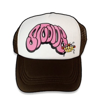 Studios Gremlin Foam Trucker Hat - Brown/Pink