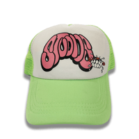 Studios Gremlin Foam Trucker Hat - Volt/Pink