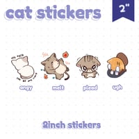 Image 1 of ꒰ Cat ꒱ Stickers