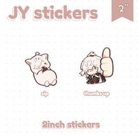 Image 1 of ꒰ HSR꒱ Jingyuan Stickers