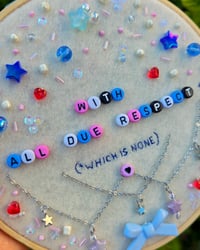 Image 2 of With All Due Respect - bead embroidery