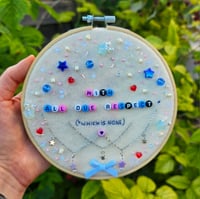 Image 1 of With All Due Respect - bead embroidery