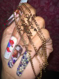 Image 1 of Script Statement Bracelets 