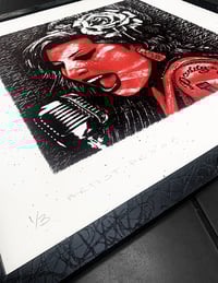 Image 2 of AMY WINEHOUSE - LOVE IS A LOSING GAME - supplied FRAMED, ready to hang