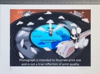 Image 3 of One of a Kind Musical Art Print "Cloud Busting"