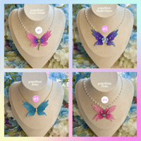˚₊‧❀ fluttering necklaces ❀ ‧₊˚