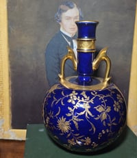 Image 14 of Mintons Spherical Bottle Vase