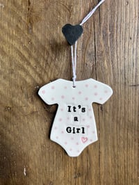 Image 2 of New Baby Vest Decoration
