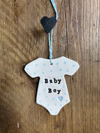 Image 4 of New Baby Vest Decoration