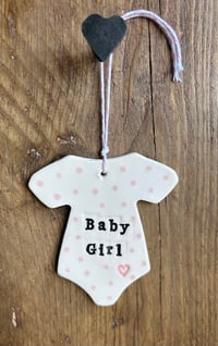 Image 3 of New Baby Vest Decoration