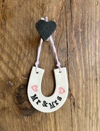 Image 4 of Small Wedding Horseshoe decoration