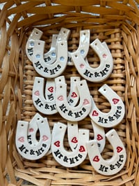 Image 1 of Small Wedding Horseshoe decoration
