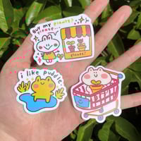 Image 1 of Simple Animals Stickers