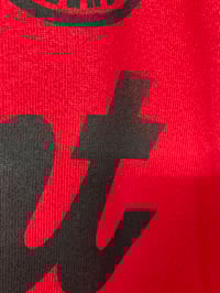 Image 2 of Montpellier '80/81, red XL (25"P2P, 29"S2H, 32"C2C) Second   