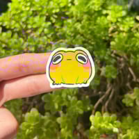 Image 2 of Green Frog Sticker