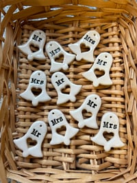 Image 2 of Mr and Mrs Wedding Bells Tags