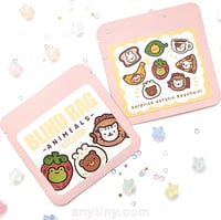 Image 1 of Blind bags! Animeals keychain+Sticker!