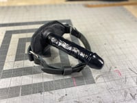 Image 1 of XXL Leather Penis Gag - Panel Gag - Prototype 