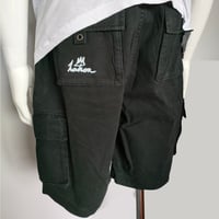 Image 2 of Cargo Shorts - Black