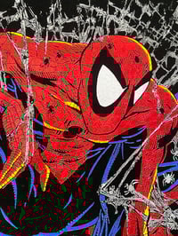 Image 7 of RARE 1990 SPIDER-MAN by TODD McFARLANE T-SHIRT