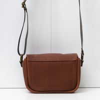 Image 3 of Point and Shoot in vintage brown with very dark brown strap