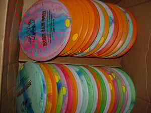 Image of 'Trak' by Vibram official Disc Jam 2011 Disc Golf Disc ! (click smaller image for larger view)