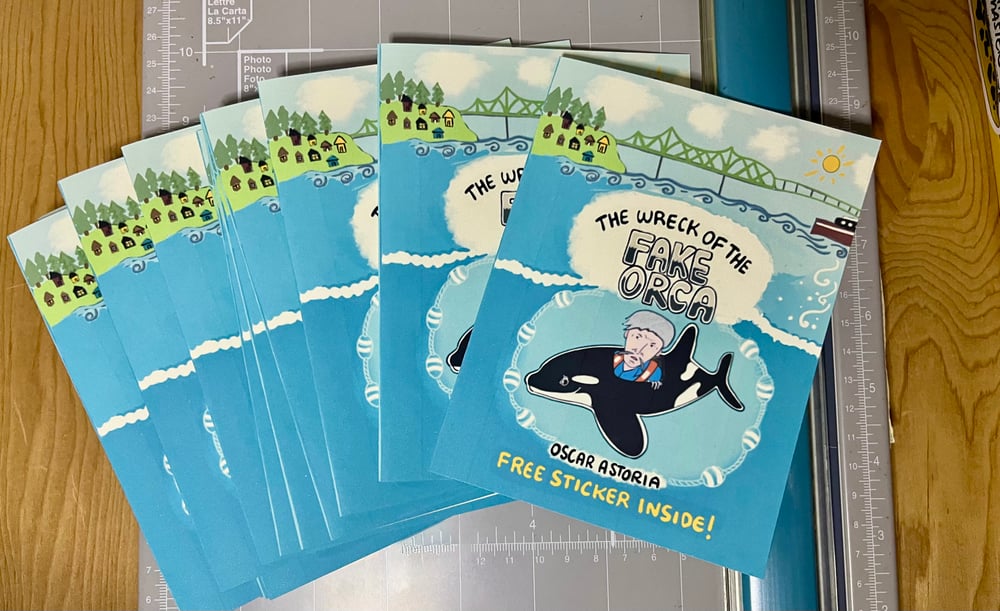 Image of The Wreck of the Fake Orca Zine