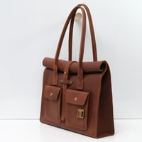 Image 4 of Roll Top Work Tote midi