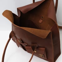 Image 6 of Roll Top Work Tote midi