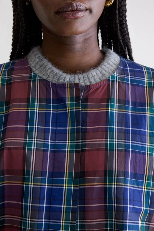 Image of 1-Camisa Galatea Tartan