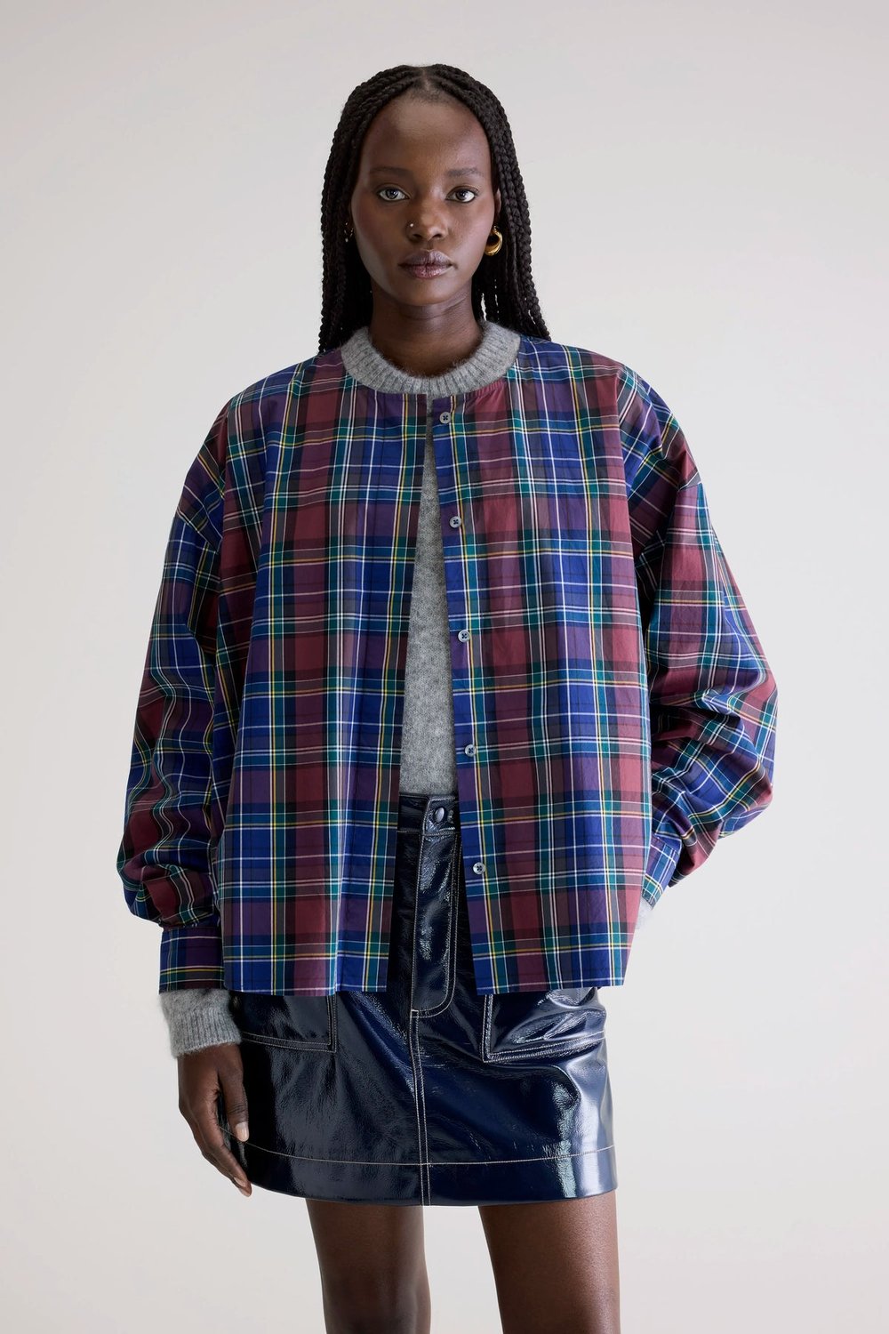 Image of 1-Camisa Galatea Tartan