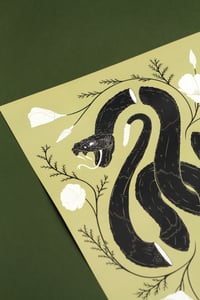 Image 4 of A3 Art Print 'Rattlesnakes'