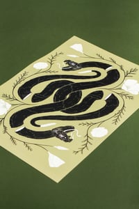 Image 1 of A3 Art Print 'Rattlesnakes'